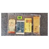 Old Advertising Ephemera, Coupons, Etc.