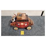 Wells Fargo Stagecoach Cookie Jar