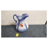 Ironstone Pitcher England 1890