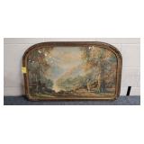 Vintage Framed Native American Painting