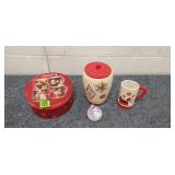 Coca-Cola Mugs & Cookie Jar