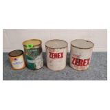 Vintage NK, Allstate, & DuPont Cans