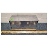 Vintage Hoosier-Type Pull-Out Canisters