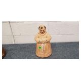 Vintage Cumberland Ware Ceramic Monk Cookie Jar
