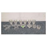 Vintage Crystal & Other Clear Glassware