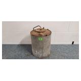 Vintage Galvanized Gas Can