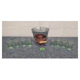 Coca-Cola Bucket & Glasses