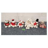 Stuffed Coca-Cola Animals