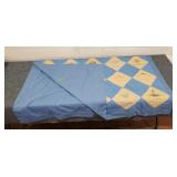 Very Old Hand-Stitched Quilt