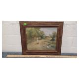 'The Farmer's Daughter' Framed Art