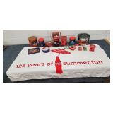 Several Coca-Cola Collectibles
