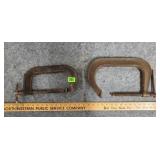 (2) C-Clamps