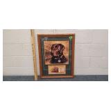Larry Chandler Lab Dog Print on Canvas