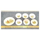 Vintage S.P.Co. Game Bird Plates