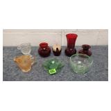 Asstd. Vintage Glassware