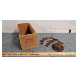 Vintage Armour Corned Beef Box & Sconce Pieces