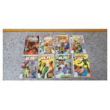 JLA, The New Titans, & Superman Comic Books