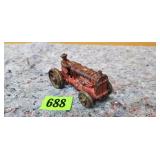 Cast Iron Tractor w/ Driver Toy