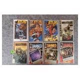 Atlas, Damned, & Congo Bill Comic Books