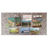 Several Old Postcards