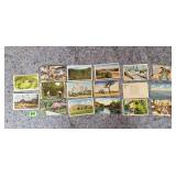 Several Old Postcards