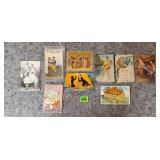 Several Old Postcards