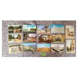 Several Old Postcards