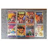 Several X-Men Comic Books