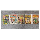 Several Vintage Comic Books