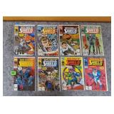 Several Nick Fury Shield Comic Books