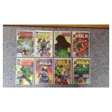 Several The Incredible Hulk Comic Books