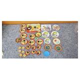 Vintage Metal Toy Plates & Platters