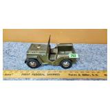 Vintage Metal Tonka Army Jeep