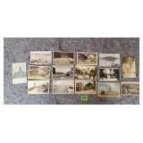 Several Old Postcards