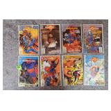 Several Superman: The Man of Steel Comic Books