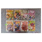 Several Alpha Flight Comic Books