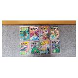 Several Displaced Paranormals Comic Books