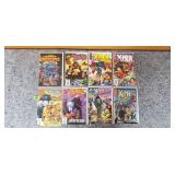 Several X-Men Comic Books