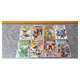 Several Captain America Comic Books