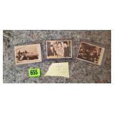 (3) 1966 Mokeys Trading Cards