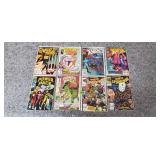 Power Pack, X-Men, Spiderman, Wild Thing Comics