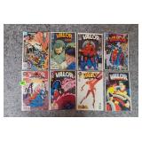 Several Valor Comic Books