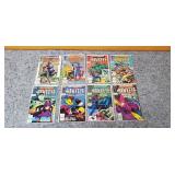 Several Hawkeye Comic Books