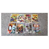 Several Spiderman Comic Books