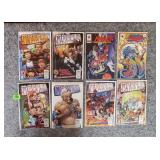 Several Magnus Robot Fighter Comic Books