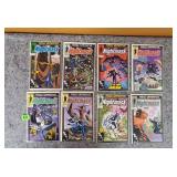 Several Nightmask Comic Books