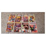 Several Captain America Comic Books