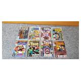 Several Thor Comic Books