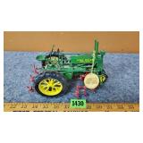 John Deere w/ Mounted Cultivator & Medallion