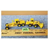 Deere Road Grader & Payloader 1/64 Toys